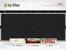 Tablet Screenshot of lefilao-guesthouse.la-digue.info